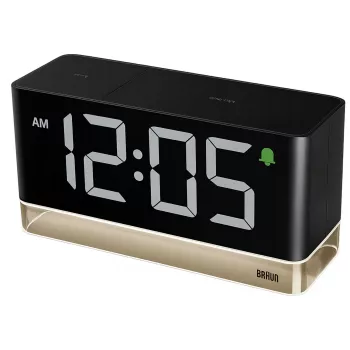 Braun BC 27 BEU Ψηφιακό ξυπνητήρι LED (67128) - μαύρο