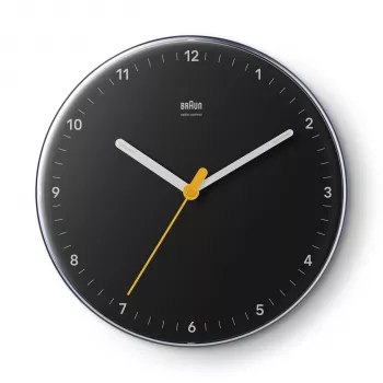 Braun BC 26 B-DCF Ραδιοελεγχόμενο επιτοίχιο ρολόι μαύρο