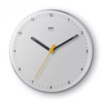 Braun BC 26 W-DCF Λευκό ραδιοελεγχόμενο ρολόι (67685)