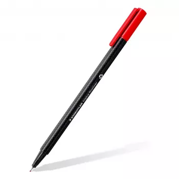 STAEDTLER Triplus Fineliner 0,3 mm Μαύρο Συσκευασία 4 τεμ.