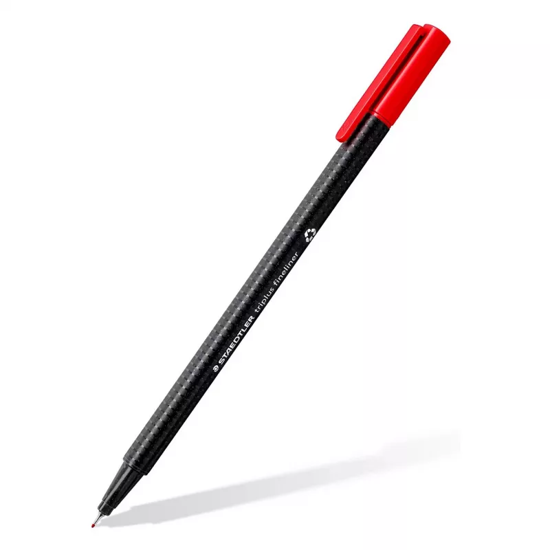 STAEDTLER Triplus Fineliner 0,3 mm Μαύρο Συσκευασία 4 τεμ.