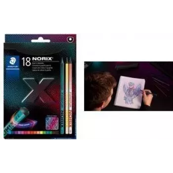 STAEDTLER NORIX Σετ Ξυλομπογιών 12 Τεμάχια πιστοποιημένο PEFC