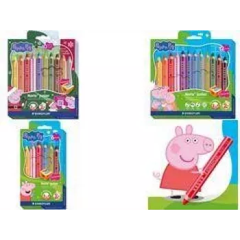 STAEDTLER Noris Colour Ξυλομπογιές Peppa Pig Συσκευασία 12 τεμ. 100% PEFC
