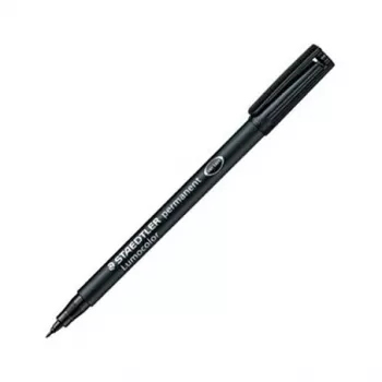 STAEDTLER Lumocolor 314-9 Μόνιμος μαρκαδόρος, μαύρο, μυτερή μύτη, 1-2,5 mm