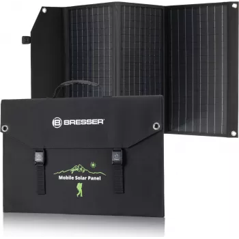 BRESSER Φορητό ηλιακό πάνελ 90W με έξοδο USB και DC