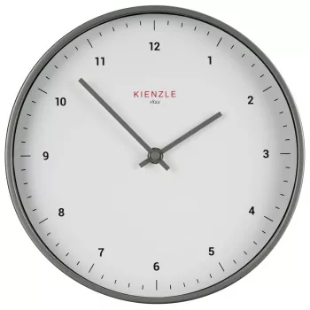 KIENZLE DCF Ασύρματο ρολόι τοίχου Classic 25 cm, Λευκό