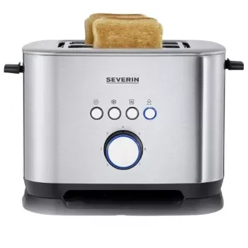 SEVERIN AT 2620 Τοστιέρα 800 W 2 Υποδοχές Ασημί/Μαύρο