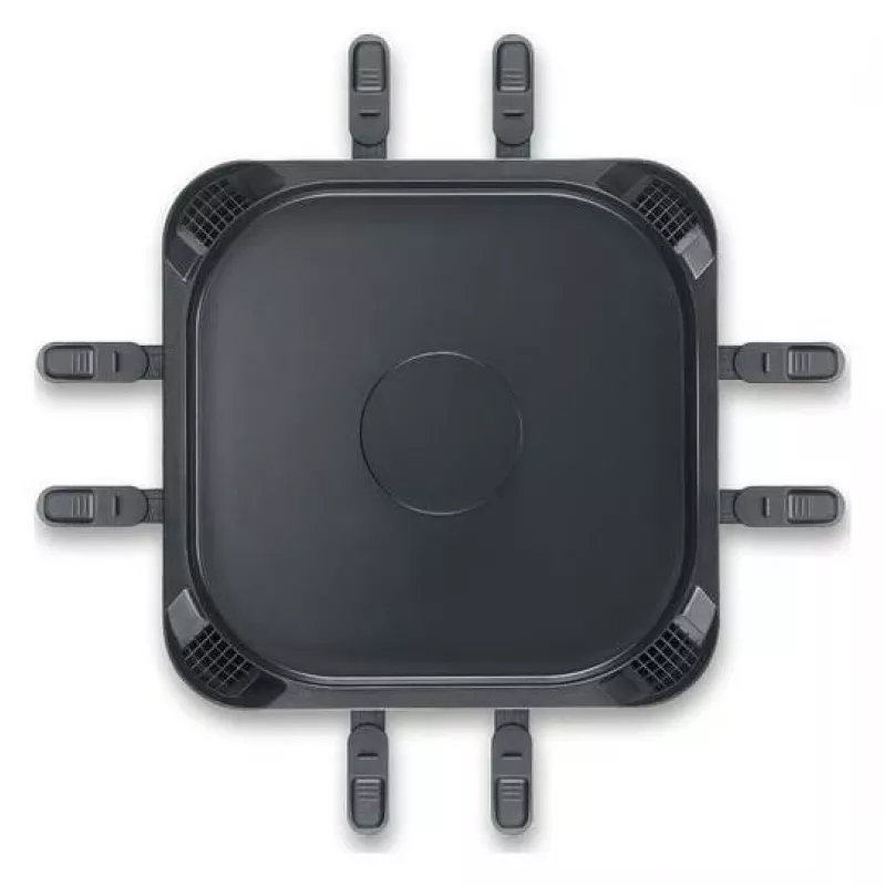 SEVERIN RG 2379 SEVENTO Γκριλιέρα ρακλέτας 1400 W 8 Άτομα Μαύρο/Ασημί
