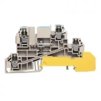 Weidmüller κλέμα διέλευσης, βιδωτή σύνδεση, 2,5 mm², 500 V, 24 A, μπεζ, 50 τεμ.