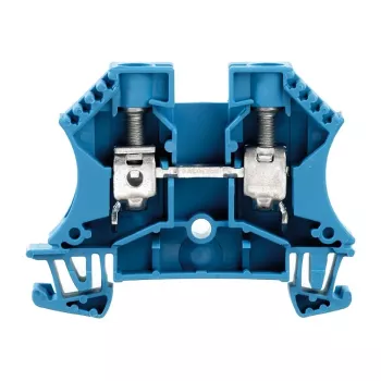 Weidmüller W-Series κλέμα σειράς διέλευσης, μπλε, 10 mm², 57 A, σύνδεση με βίδα, 50 τεμ.