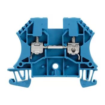 Weidmüller WDU 4 BL κλέμα σειράς διέλευσης, 4 mm², σύνδεση με βίδα, μπλε, 100 τεμ.