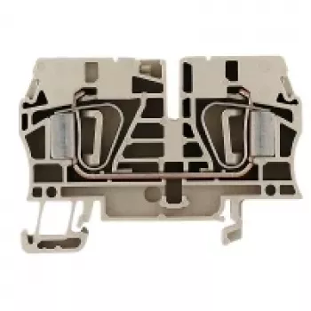 Weidmüller ZDU 6 κλέμα διέλευσης, σύνδεση ελατηρίου, 6 mm², μπεζ, 50 τεμ.