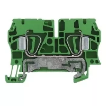 Weidmüller ZPE 4 κλέμα αγωγού προστασίας, 4 mm², σύνδεση με ελατήριο, πράσινο/κίτρινο, 100 τεμ.