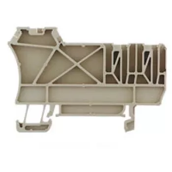 Weidmüller ZAP/TW ZIA1.5/3L τελική πλάκα - 50 τεμ. - Wemid - μπεζ - -50 έως 120 °C - V0