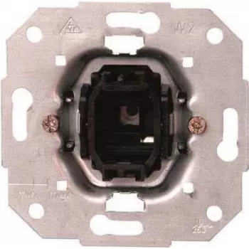 HEINRICH KOPP εναλλασσόμενος διακόπτης 10A 250V AC χωνευτός βιδωτοί ακροδέκτες IP20 θερμοπλαστικό λευκό για HK05 HK07 σειρά αλουμινίου 503600006