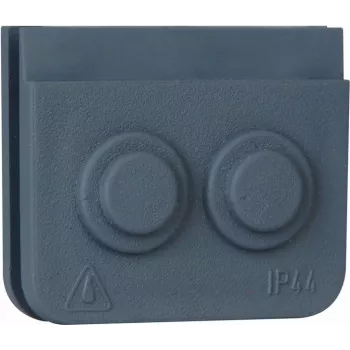 HEINRICH KOPP BlueElectric είσοδος καλωδίου 2-θέσια γκρι 321628004