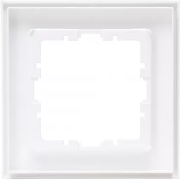 Heinrich Kopp HK07 Πλαίσιο κάλυψης 1 θέσης Arctic White Matt