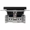 Heinrich Kopp Πρίζα SCHUKO Χωνευτή Μαύρο Ματ 1 θέσης 16A 250V