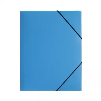 PAGNA Elastic Folder A4 PP ανοιχτό μπλε 3 πτερύγια ελαστικό λάστιχο
