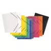 PAGNA Elastic Folder A4 PP πορτοκαλί 3 πτερύγια ελαστικό λάστιχο