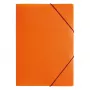 PAGNA Elastic Band Document Folder A3 PP 3 πτερύγια πορτοκαλί
