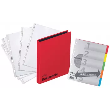 PAGNA Ringbuch 2-Ring Κόκκινο DIN A4
