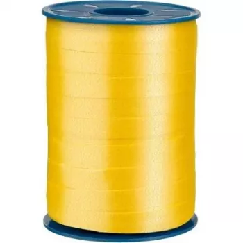 C.E. PATTBERG AMERICA κορδέλα δώρου ματ κίτρινη 10 mm x 250 m