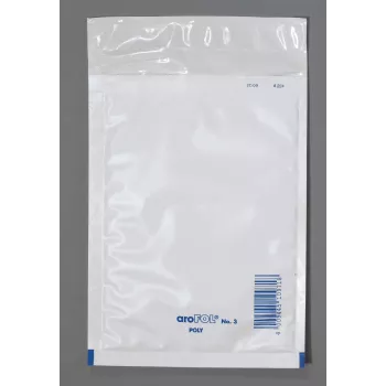 Vereinigte Papierwarenfabriken 100 aroFOL POLY φάκελοι με φυσαλίδες λευκό 480x370 mm