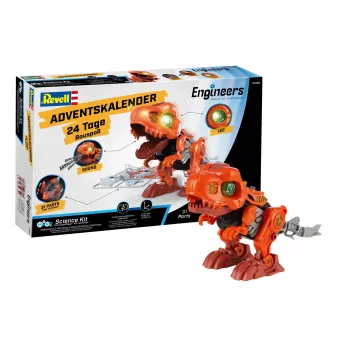 Revell χριστουγεννιάτικο ημερολόγιο 'Electric T.Rex' με κινούμενα μέρη (01060)