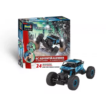 Revell χριστουγεννιάτικο ημερολόγιο RC Crawler 1:18 2,4 GHz 4WD συναρμολόγηση