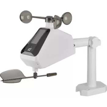 TFA TFA.me ID-A2 Wind Transmitter 30.3904.02 Ηλιακός ασύρματος ανεμόμετρο 868 MHz λευκό