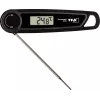 TFA THERMO JACK TASTE Ψηφιακό θερμόμετρο κουζίνας με χρονόμετρο και συναγερμό, ανοξείδωτη ακίδα, 160 mm, -50 έως +300 °C, οθόνη LCD, μαύρο/λευκό
