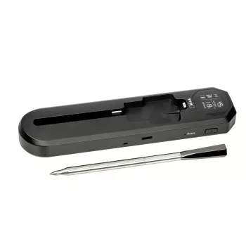 TFA SMART ΚÜCHEN-CHEF 2 Ασύρματο θερμόμετρο κρέατος BBQ με Bluetooth 4.0, 2 αισθητήρες, οπίσθιος φωτισμός LCD, έλεγχος μέσω app