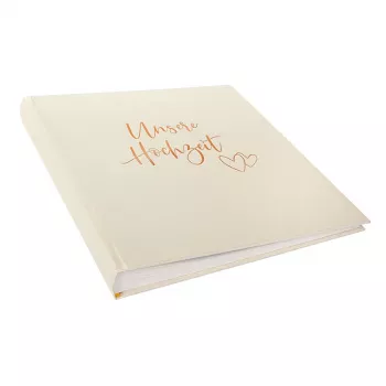 Goldbuch Herzklopfen Φωτογραφικό άλμπουμ γάμου 30x31 cm 60 λευκές σελίδες Μοντέλο 08174