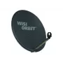 WISI OA 38 H Κεραία offset παραβολική 850x900mm Ανθρακί