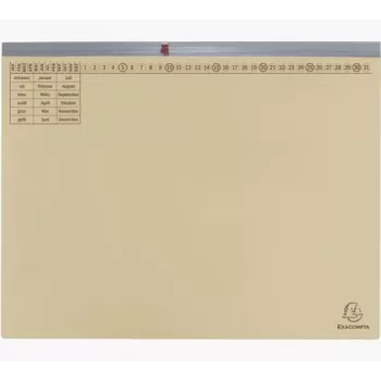 Exacompta 370122B Ντοσιέ συμβατικό - Χαρτόνι - 320 g/m² - 265 x 316 mm - Συσκευασία 1 τεμ. - Σαμουά