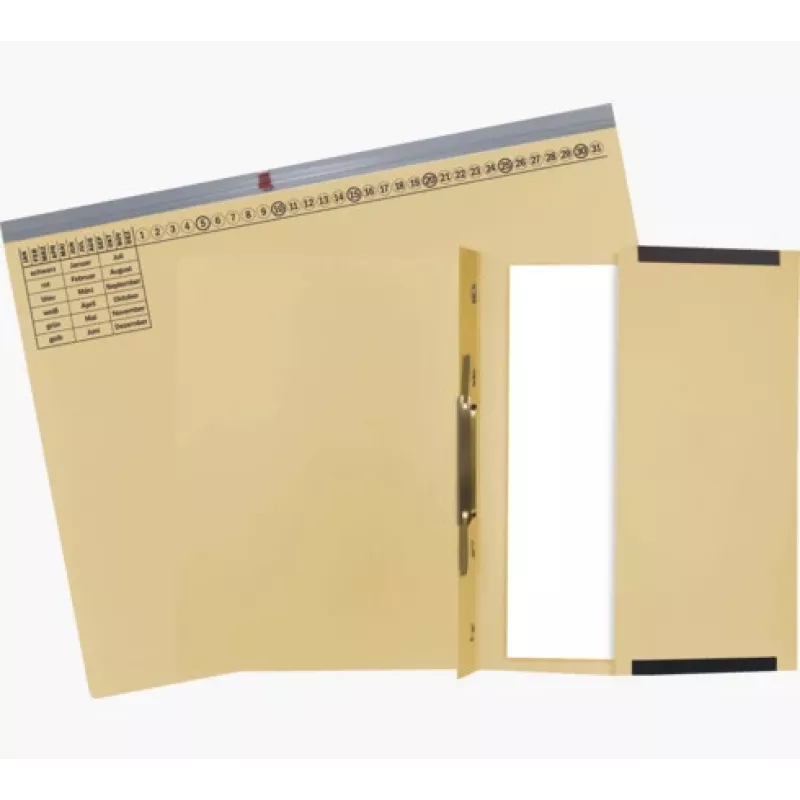Exacompta 370122B Ντοσιέ συμβατικό - Χαρτόνι - 320 g/m² - 265 x 316 mm - Συσκευασία 1 τεμ. - Σαμουά