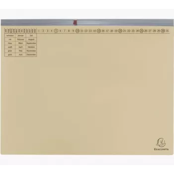 Exacompta 370222B Αρχειοθήκη - Χαρτόνι - 320 g/m² - 265 x 316 mm - Μπλε - 1 τεμ.