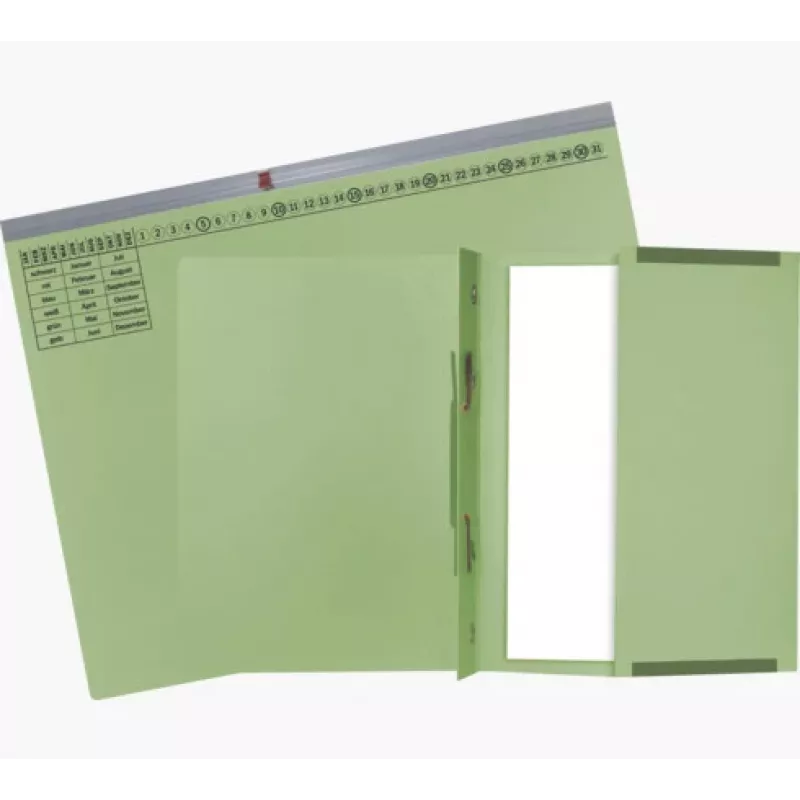 Exacompta 370225B Αρχειοθήκη - Χαρτόνι - Πράσινο - 320 g/m² - 265 x 316 mm - A4