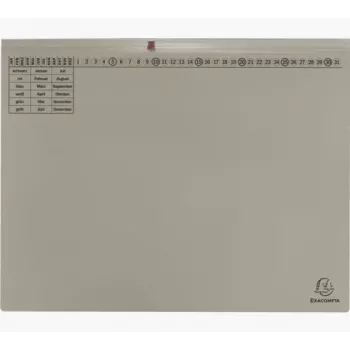 Exacompta 370310B - Κλασική αρχειοθήκη - Χαρτόνι - Γκρι - 320 g/m² - 265 x 316 mm - A4