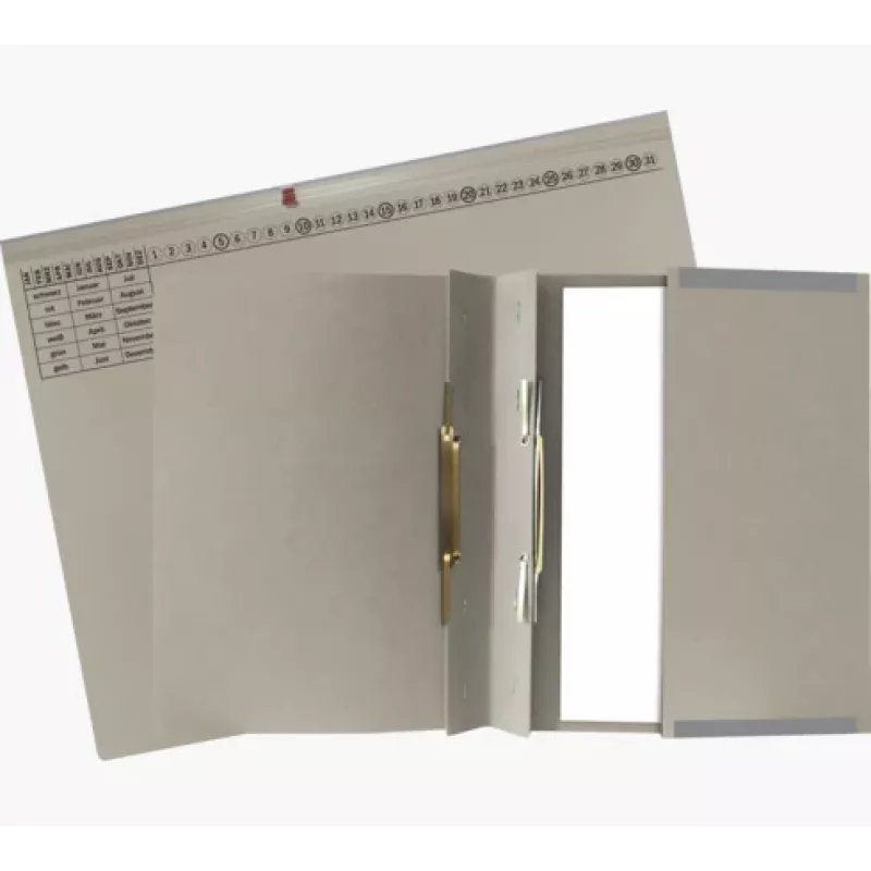 Exacompta 370310B - Κλασική αρχειοθήκη - Χαρτόνι - Γκρι - 320 g/m² - 265 x 316 mm - A4
