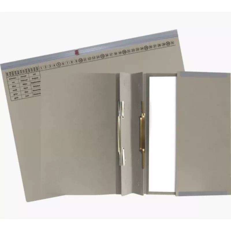 Exacompta 370410B Αρχειοθήκη με μοχλό A4 80 mm ράχη Γκρι Χαρτόνι 320 g/m²