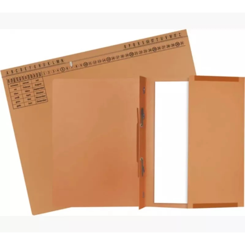 Exacompta 371109B Αρχειοθήκη - Χαρτόνι - Πορτοκαλί - 320 g/m² - 265 x 316 mm