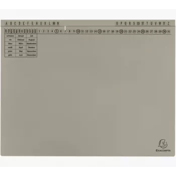 Exacompta 371110B Αρχειοθήκη - Χαρτόνι - Γκρι - 320 g/m² - 265 x 316 mm