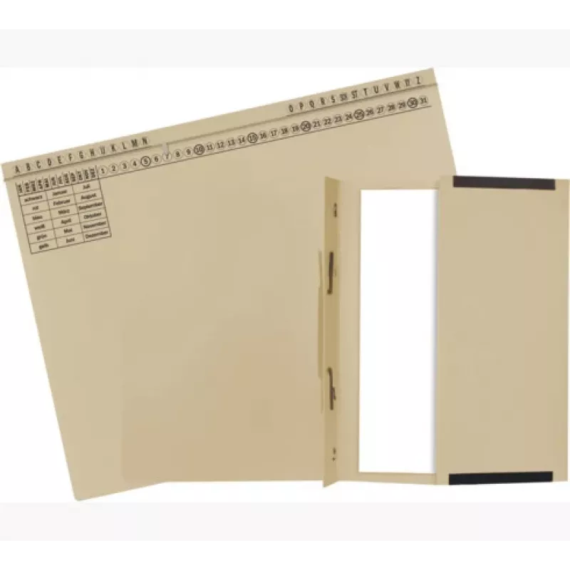 Exacompta 371122B Φάκελος εγγράφων - Χαρτόνι - 320 g/m² - A4 - Μπλε - 1 τεμ.