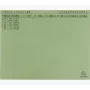 Exacompta 371125B Αρχειοθήκη - Χαρτόνι - Πράσινο - 320 g/m² - 265 mm - 316 mm
