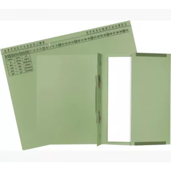Exacompta 371125B Αρχειοθήκη - Χαρτόνι - Πράσινο - 320 g/m² - 265 mm - 316 mm
