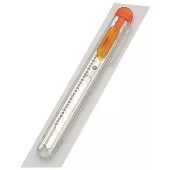 NT Cutter iA 120 P Κόφτης - λεπίδα θραύσης 9mm, Κίτρινο, Συρόμενο κλείδωμα