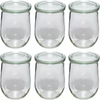 WECK Tulip Jar 1062ml Σετ 6 τεμ.
