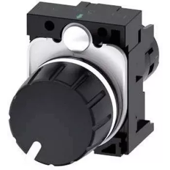 Siemens 3SU1200-2PS10-1AA0 SIRIUS ACT Ποτενσιόμετρο 10 kOhm, 22 mm, Μαύρο, Σύνδεση με βίδα